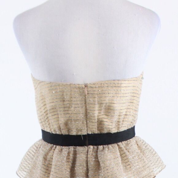 BCBG Max Azria beige dress 4 - Picture 8 of 8